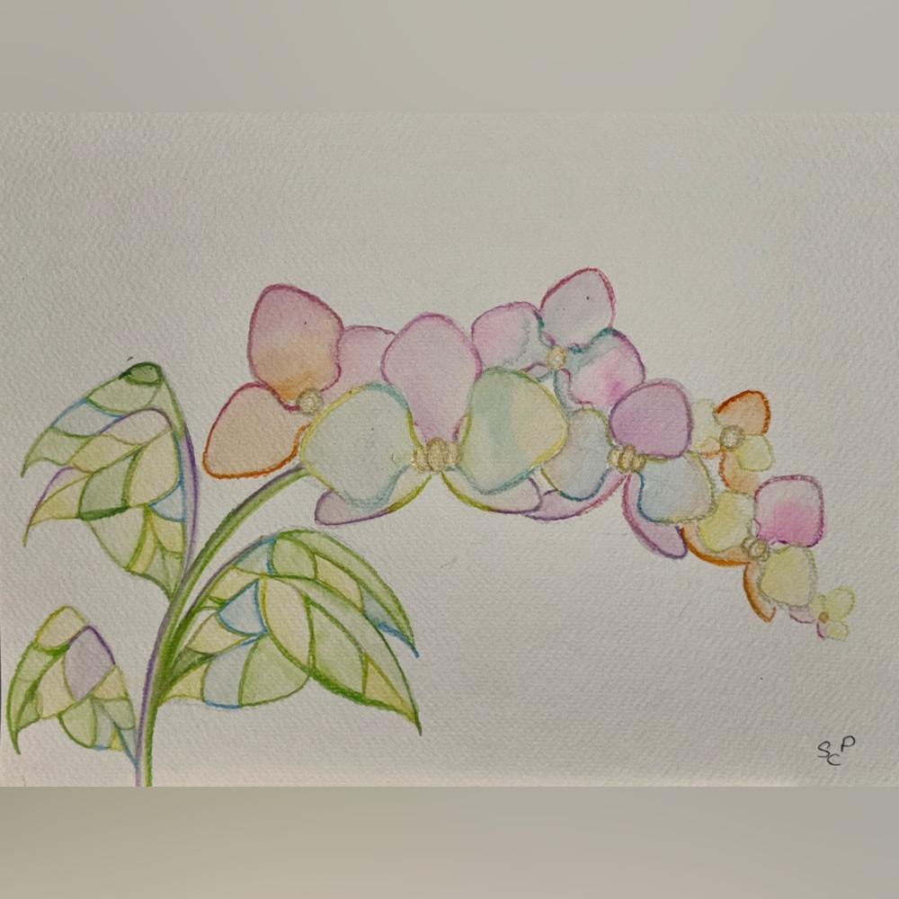 Floral Watercolor Art Print